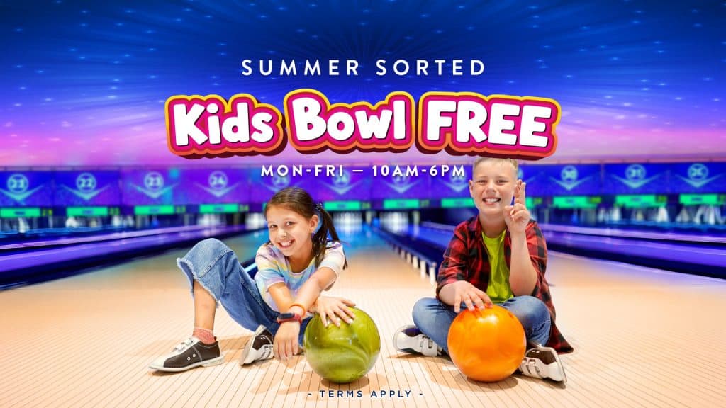 Kids Bowl Free This Summer -GObowling