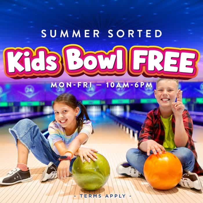 Kids Bowl Free This Summer -GObowling